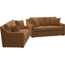 dobson light brown  pc living room   