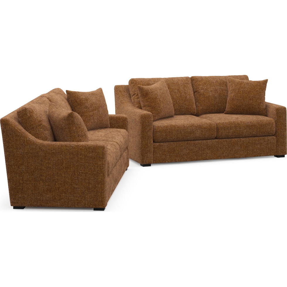 dobson light brown  pc living room   