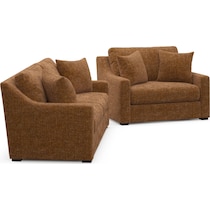 dobson light brown  pc living room   