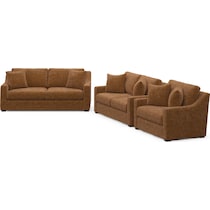 dobson light brown  pc living room   