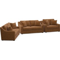 dobson light brown  pc living room   
