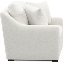 dobson white chair and a half   