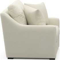 dobson white chair and a half   