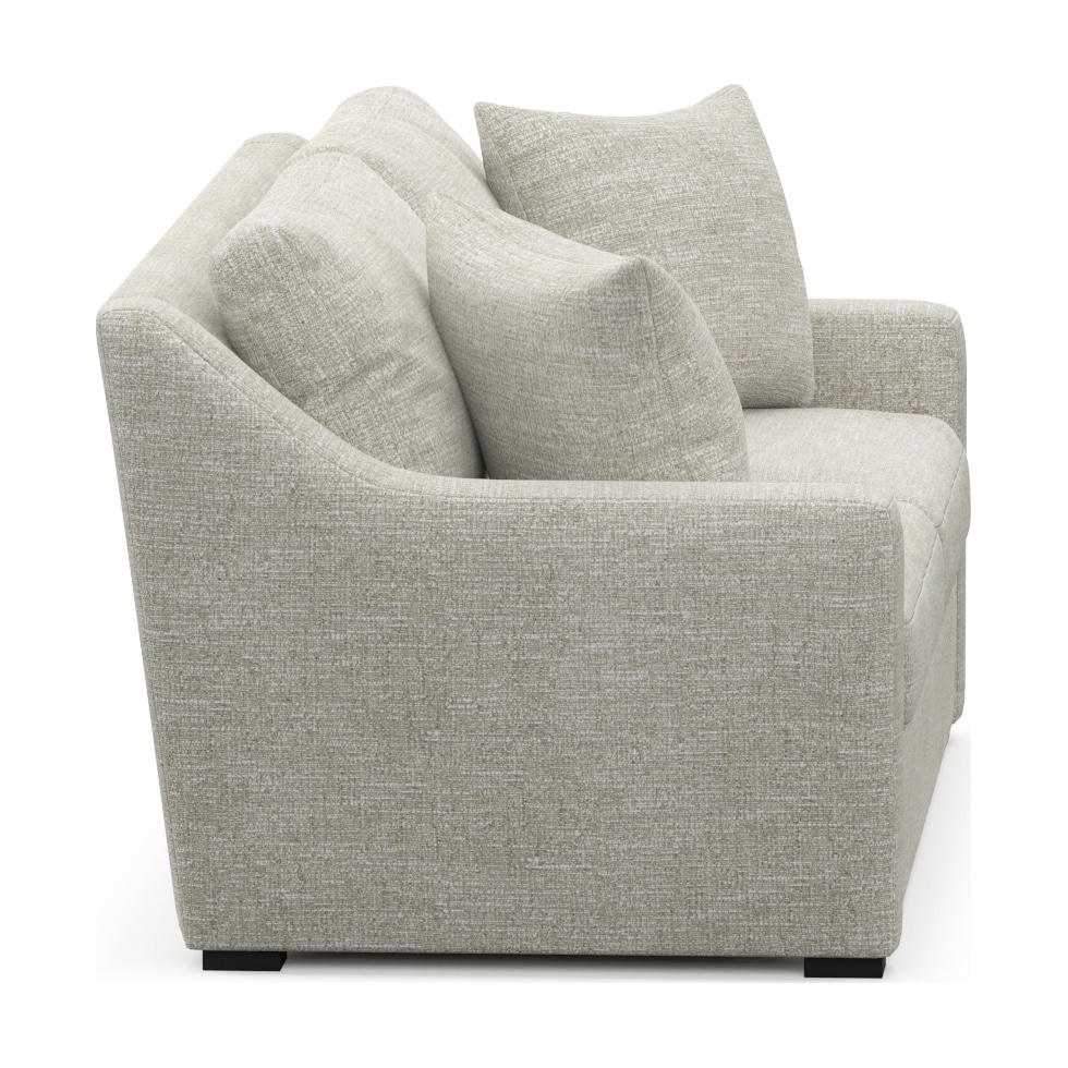dobson white sofa   