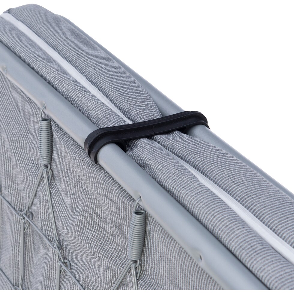 dodge gray folding bed   
