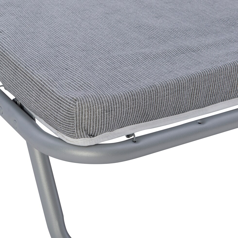 dodge gray folding bed   
