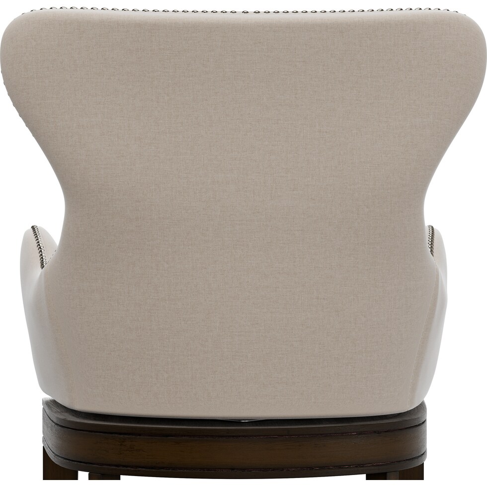 dolly white counter height stool   