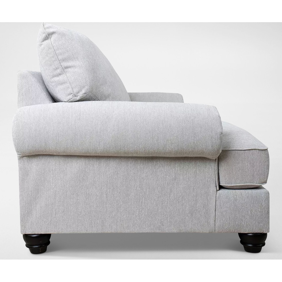 dolomite white loveseat   