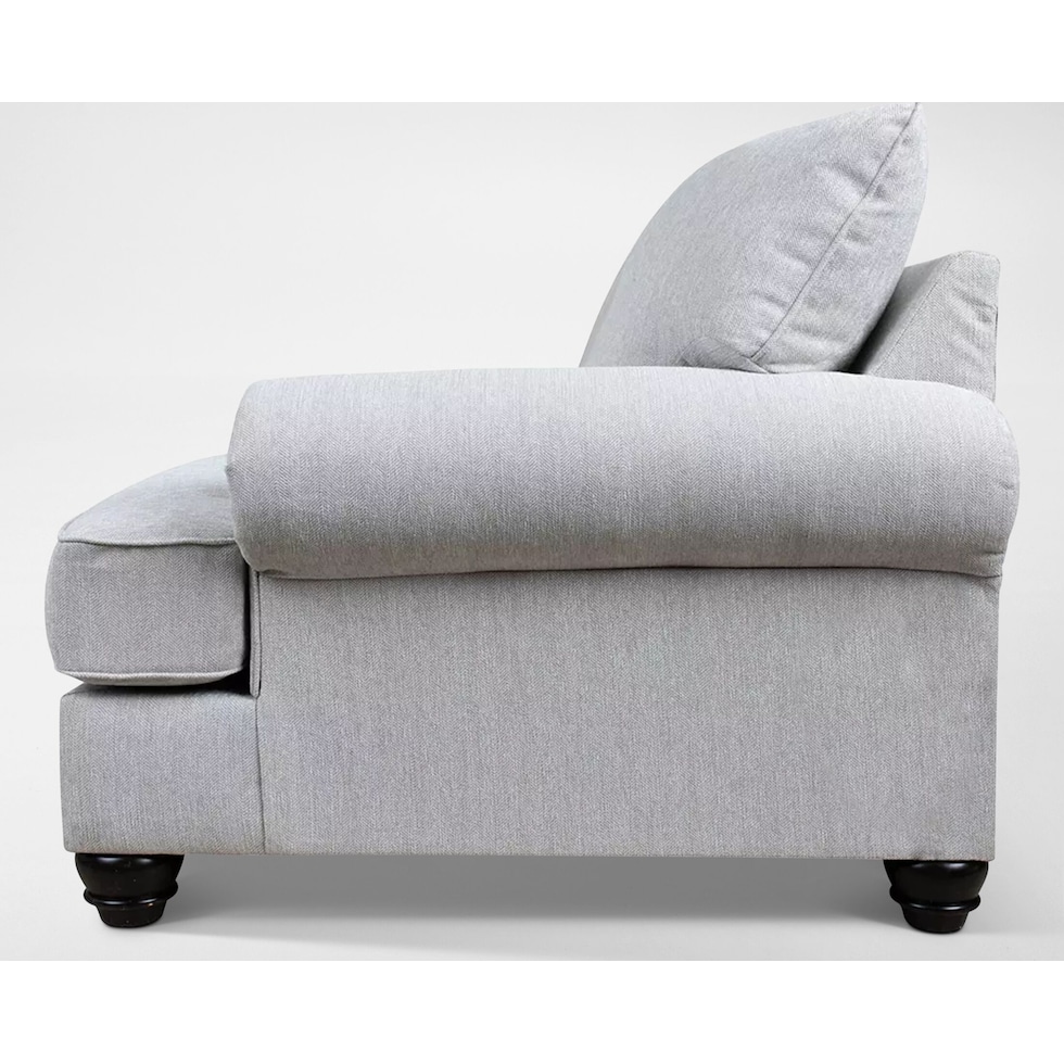 dolomite white loveseat   