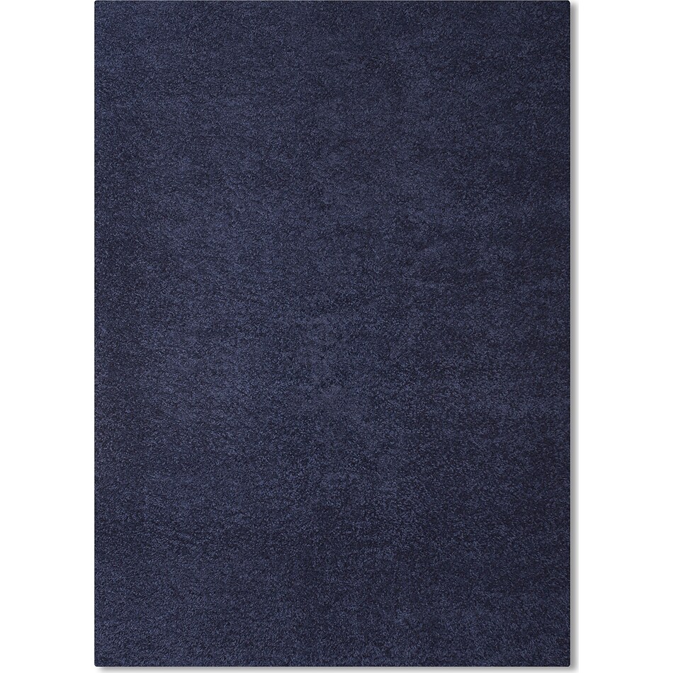 domino blue shag blue area rug ' x '   