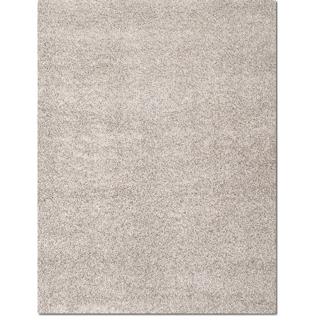 Rugs - Domino Shag Area Rug - Gray