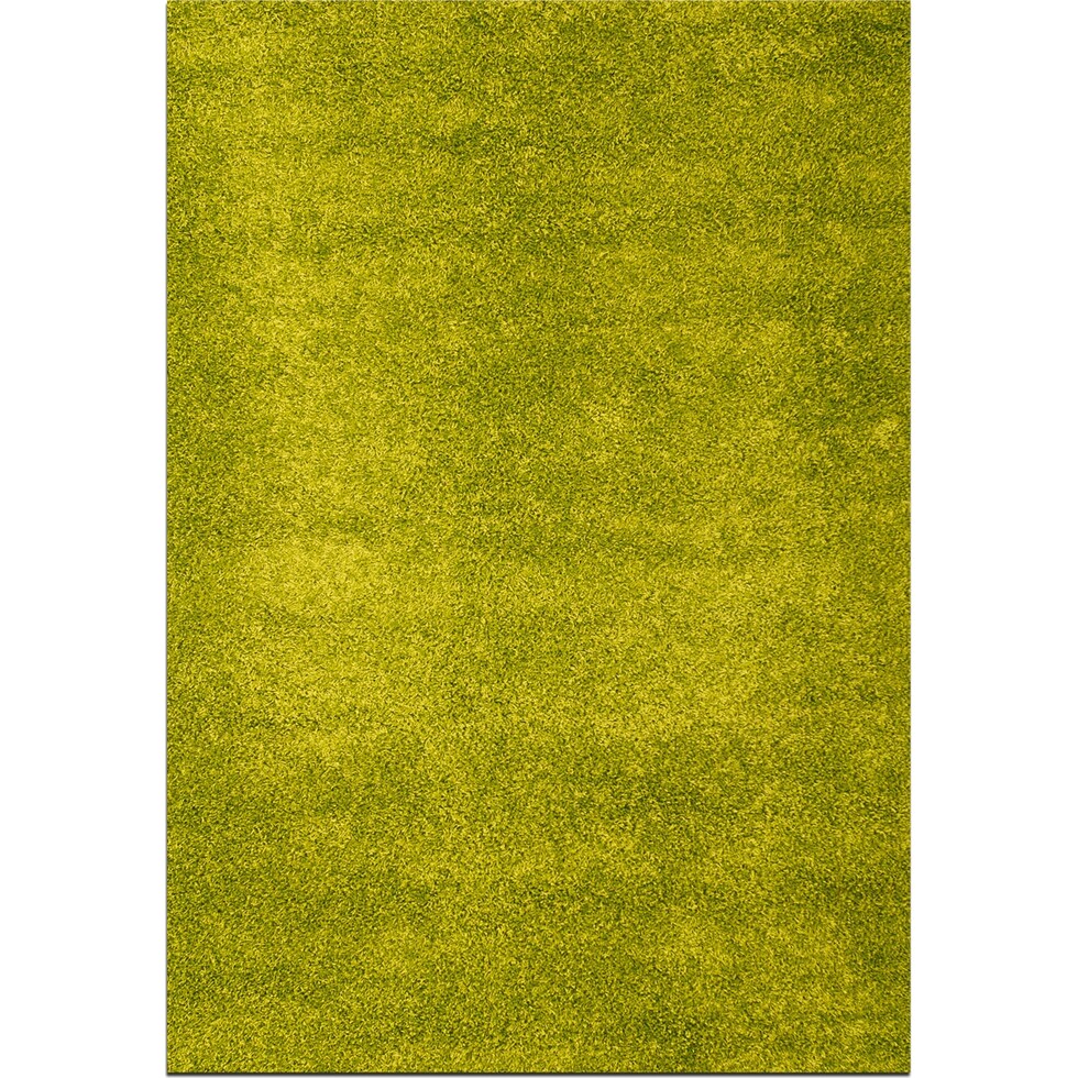 domino green shag green area rug ' x '   