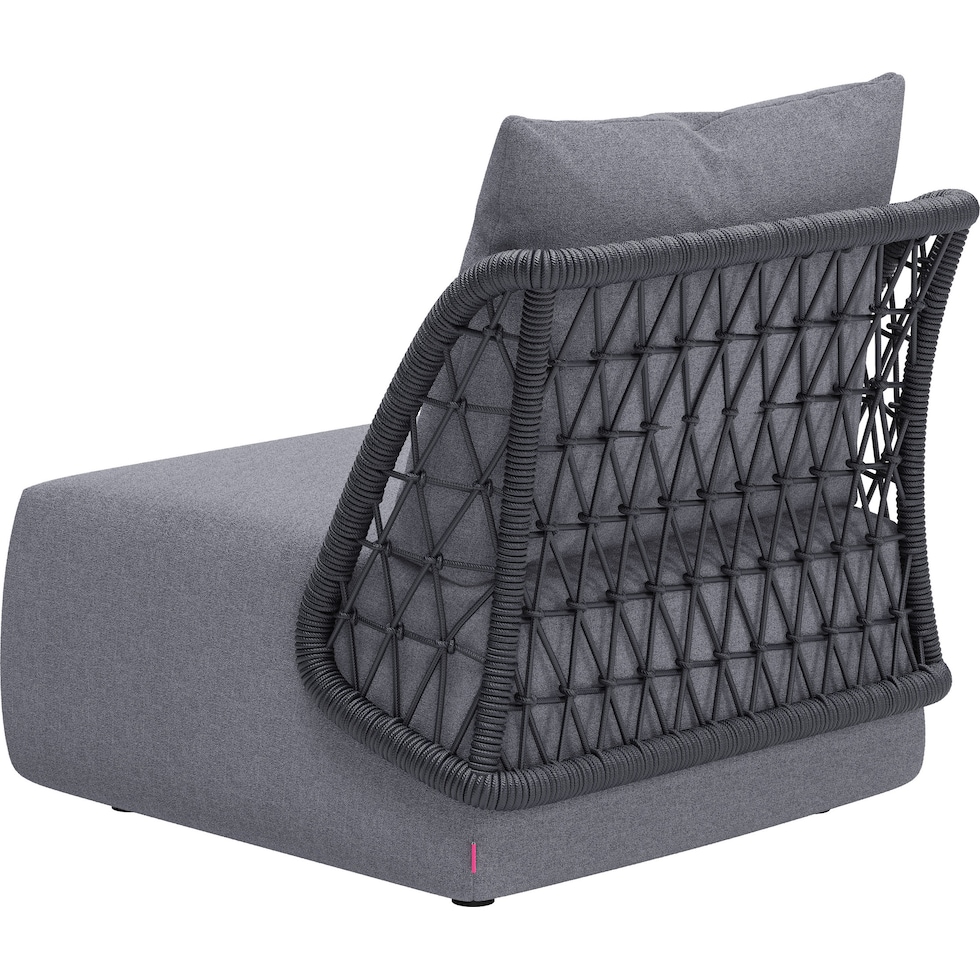 don pedro gray outdoor chair   