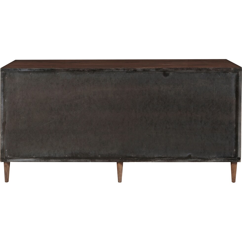 donald dark brown dresser   