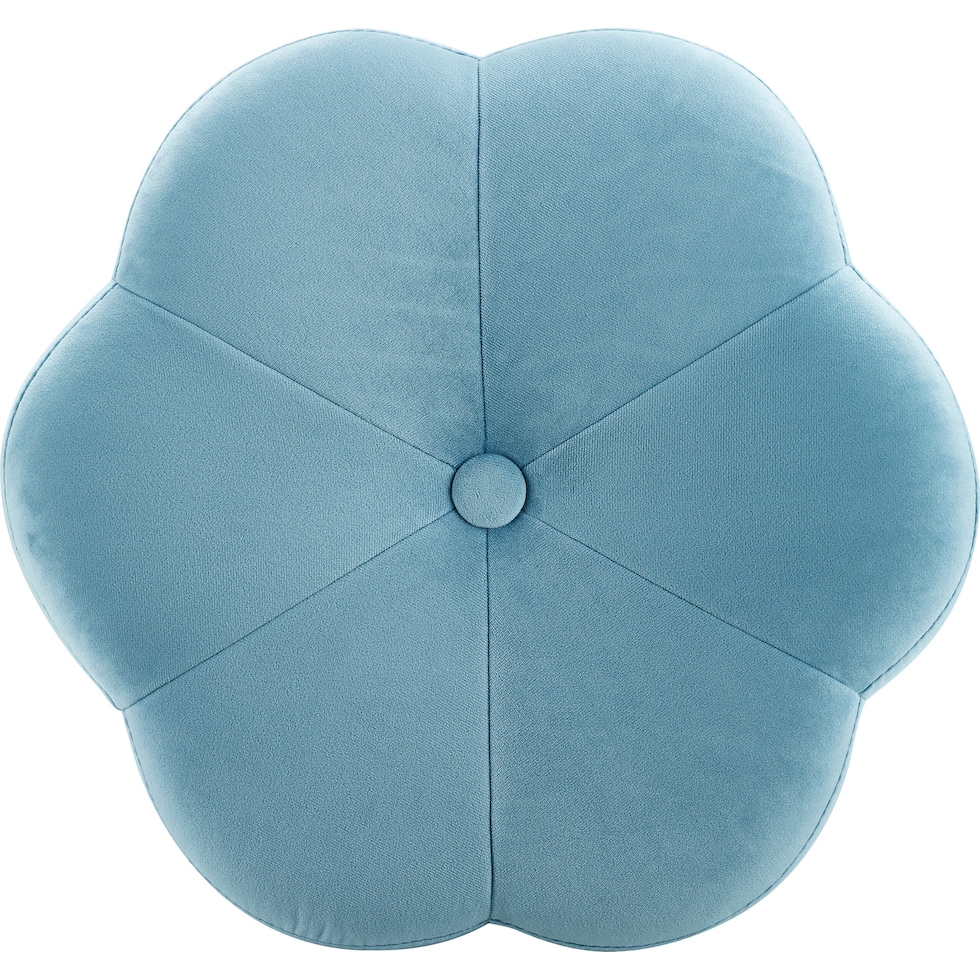 dora blue vanity stool   