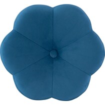 dora blue vanity stool   