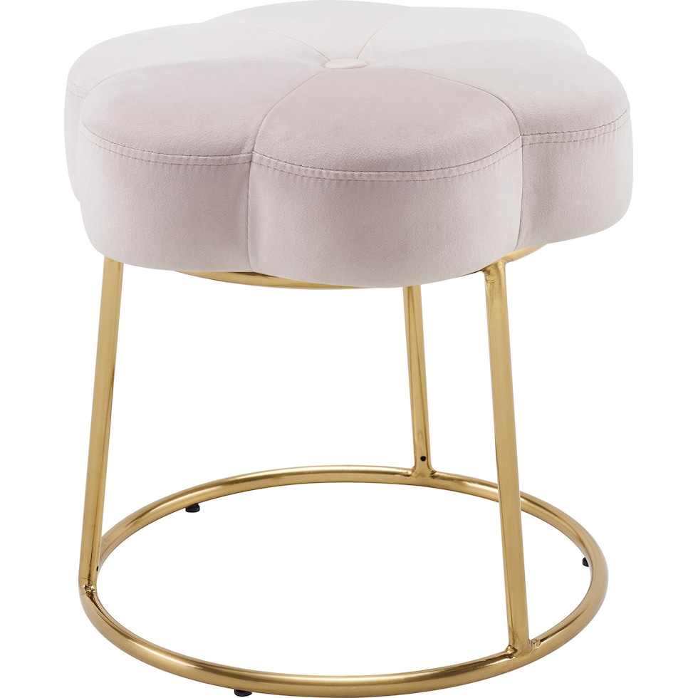 dora pink vanity stool   
