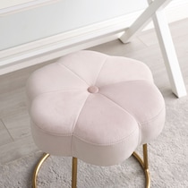dora pink vanity stool   