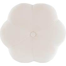 dora white vanity stool   