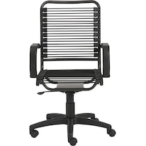 doreen black office chair   
