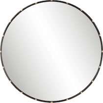 doriana dark brown mirror   