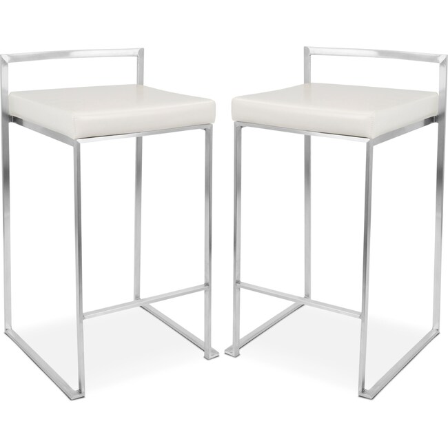 Dining Room Furniture - Doric Set of 2 Counter-Height Stools