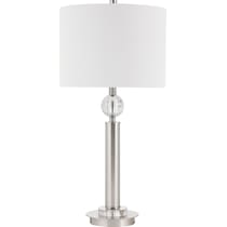 dounia metal table lamp   