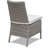 dover bay gray outdoor chair   
