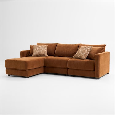 Dr. Mod 3-Piece Sectional with Chaise