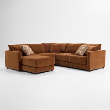 Dr. Mod 5-Piece Sectional with Chaise