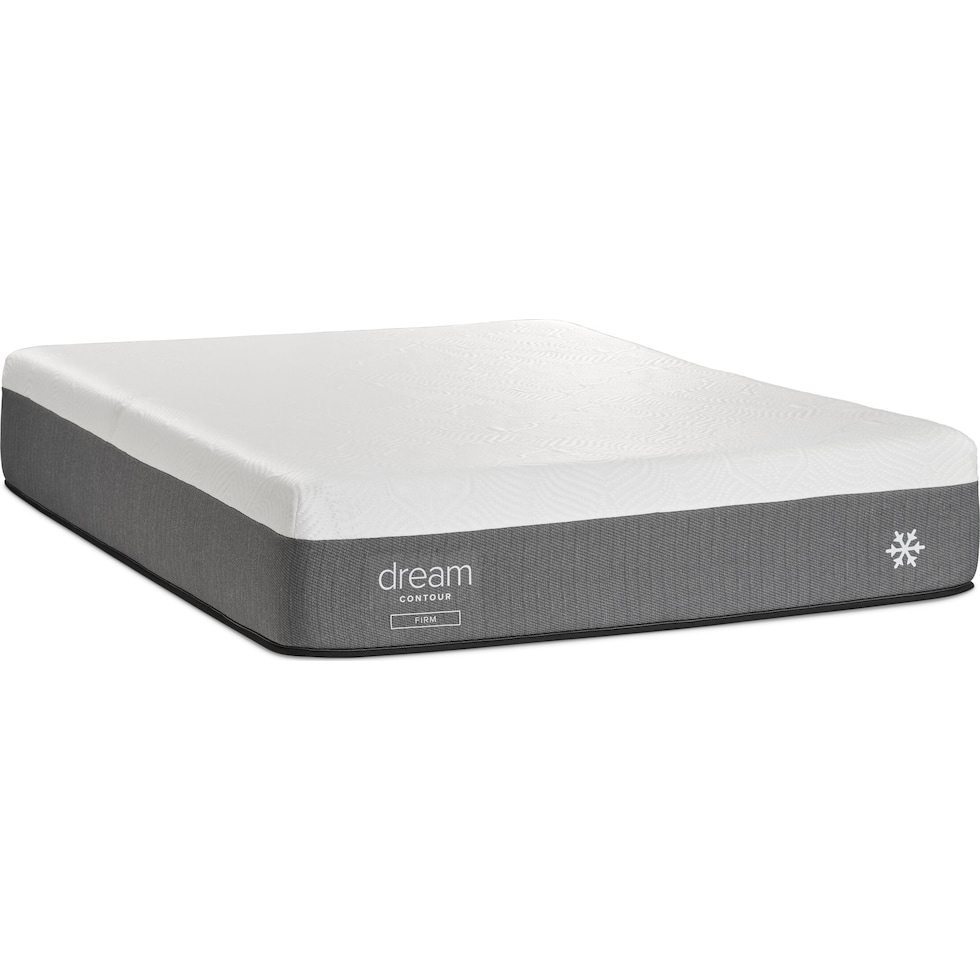 dream contour white queen mattress   