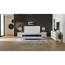 dream contour white queen mattress   