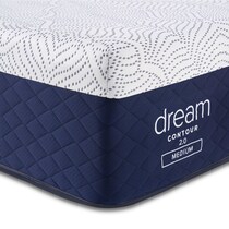 dream contour white twin mattress   