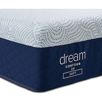 dream contour white twin mattress   