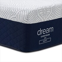 dream contour white twin mattress   