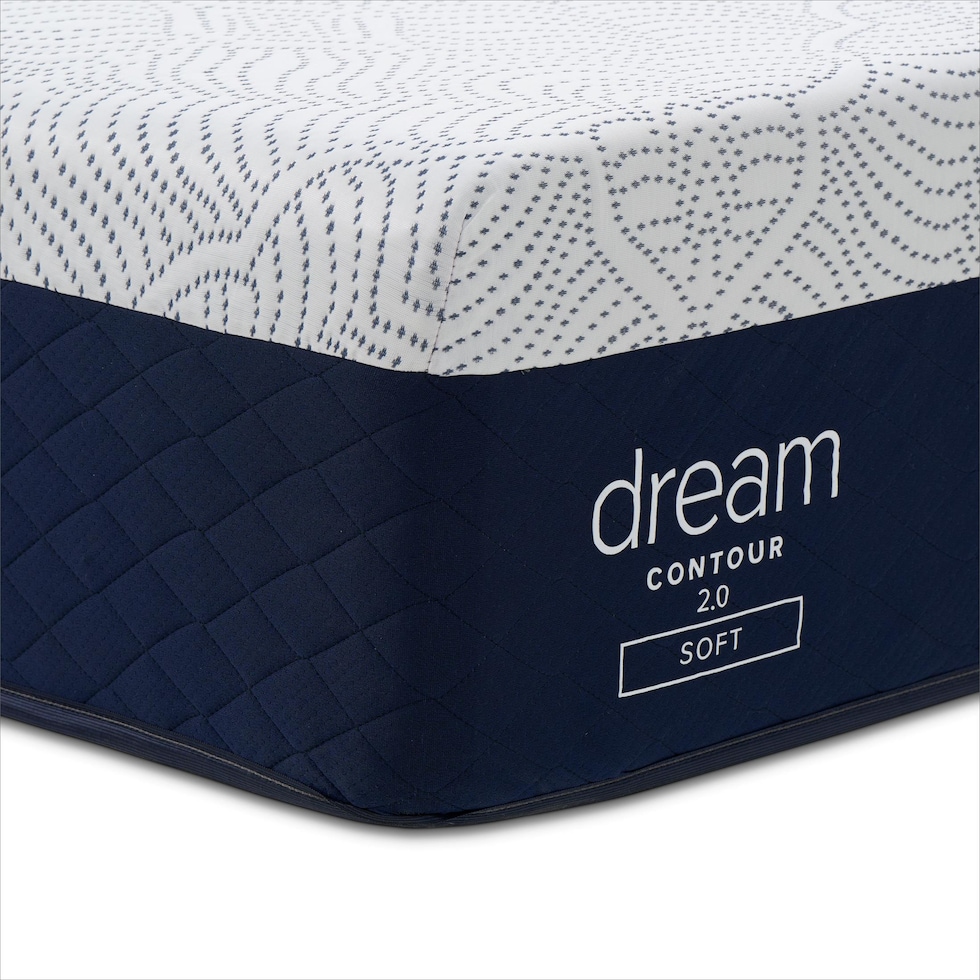 dream contour white twin mattress   