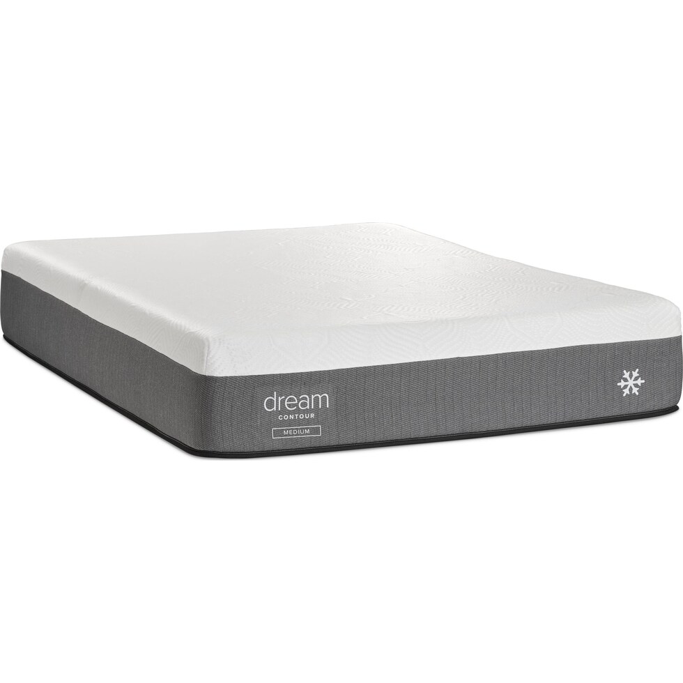 dream contour white twin xl mattress   