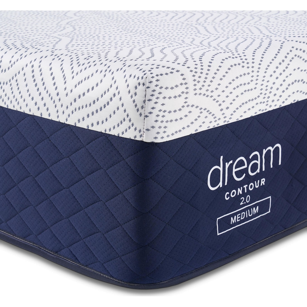 dream contour white twin xl mattress   