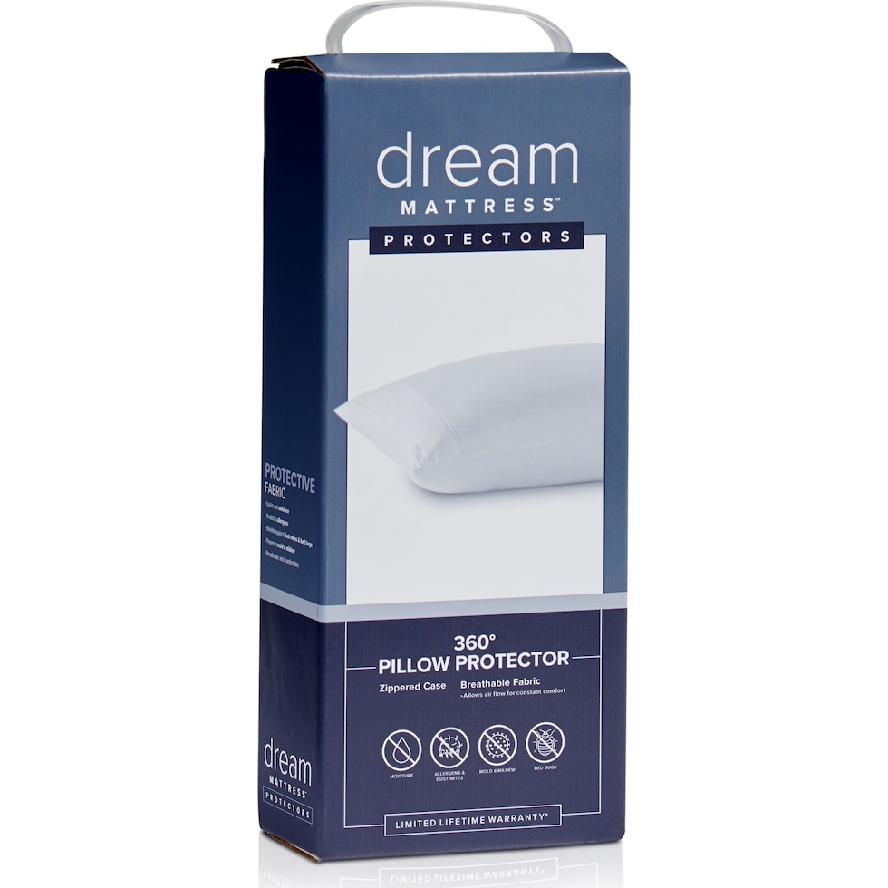dream mattress accessories white pillow protector   