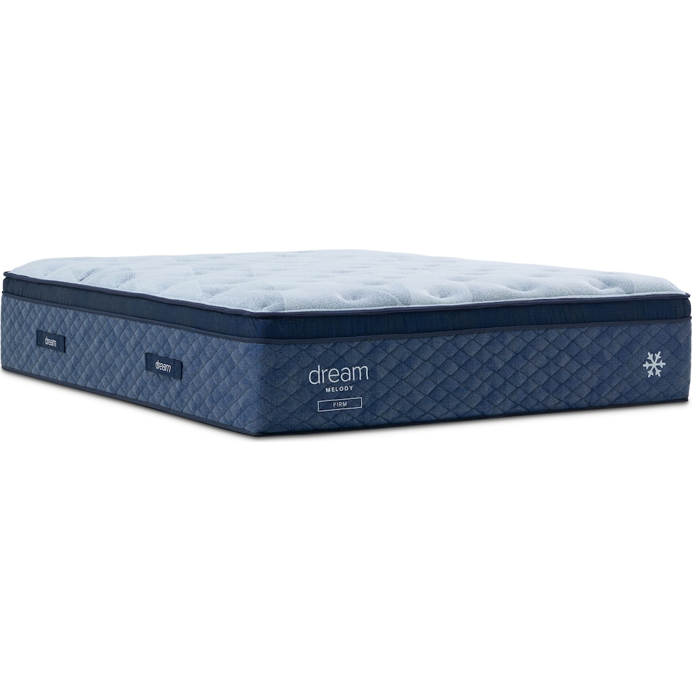 dream melody white split king mattress   