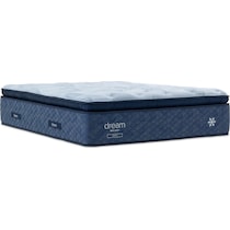 dream melody white split king mattress   