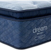 dream melody white twin mattress   