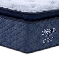 dream melody white twin mattress   