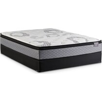 dream origin white full mattress foundation set   