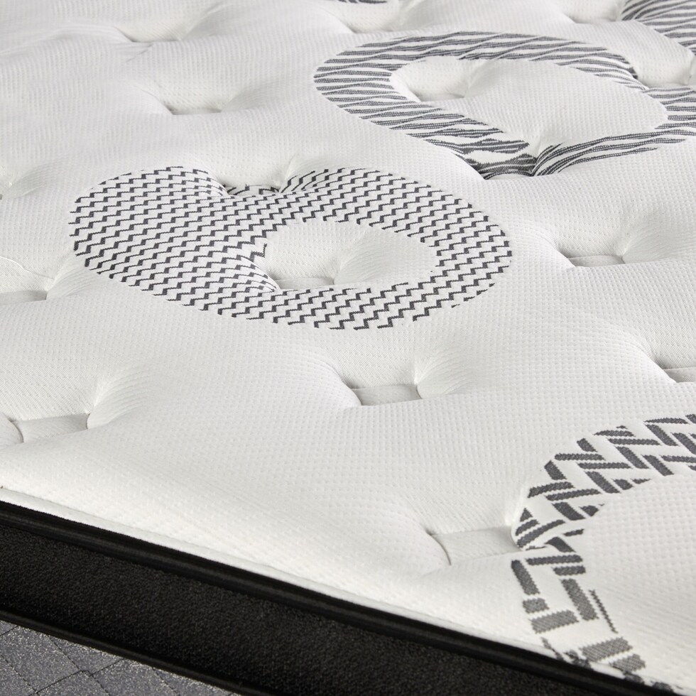dream origin white full mattress foundation set   