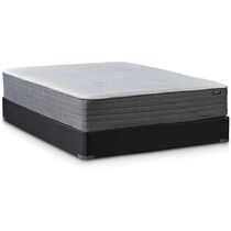 dream peace white queen mattress split foundation set   