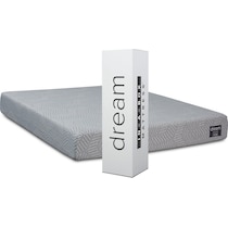 dream plus gray twin xl mattress   