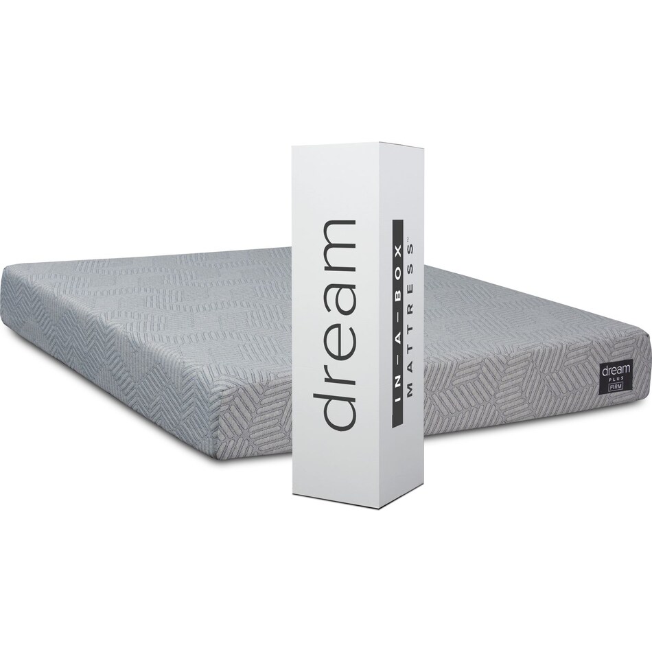 dream plus gray twin xl mattress   