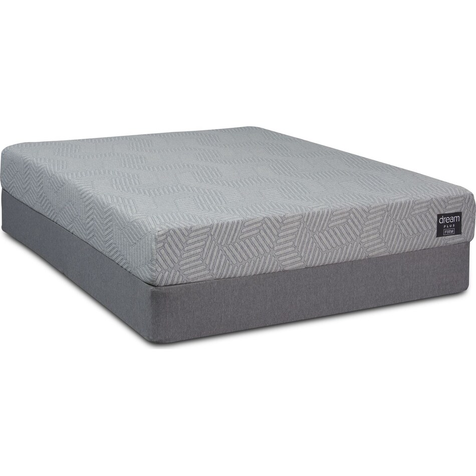 DreamInABox Plus Firm Mattress American Signature Furniture