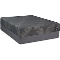 dream plus gray twin xl mattress foldable foundation set   